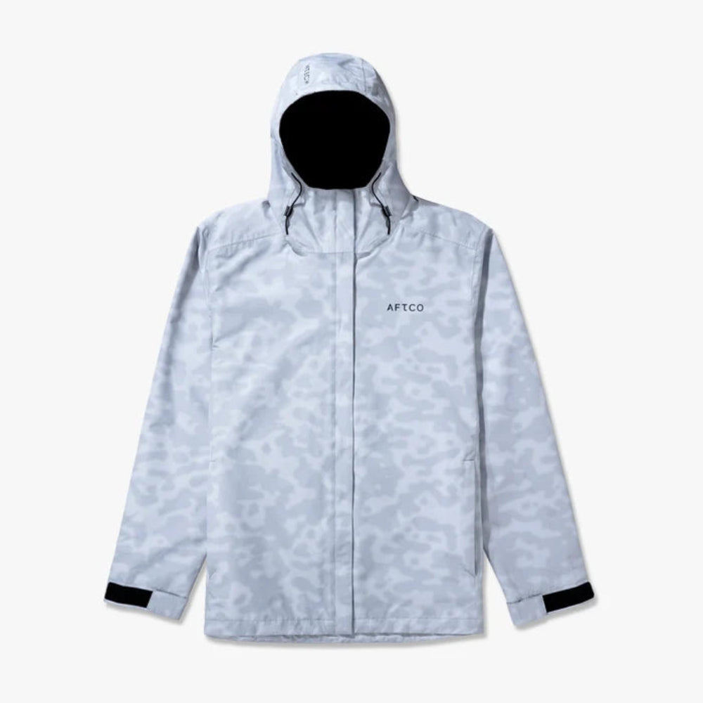 AFTCO Crossing Camo Jacket - Steel Upwell Camo