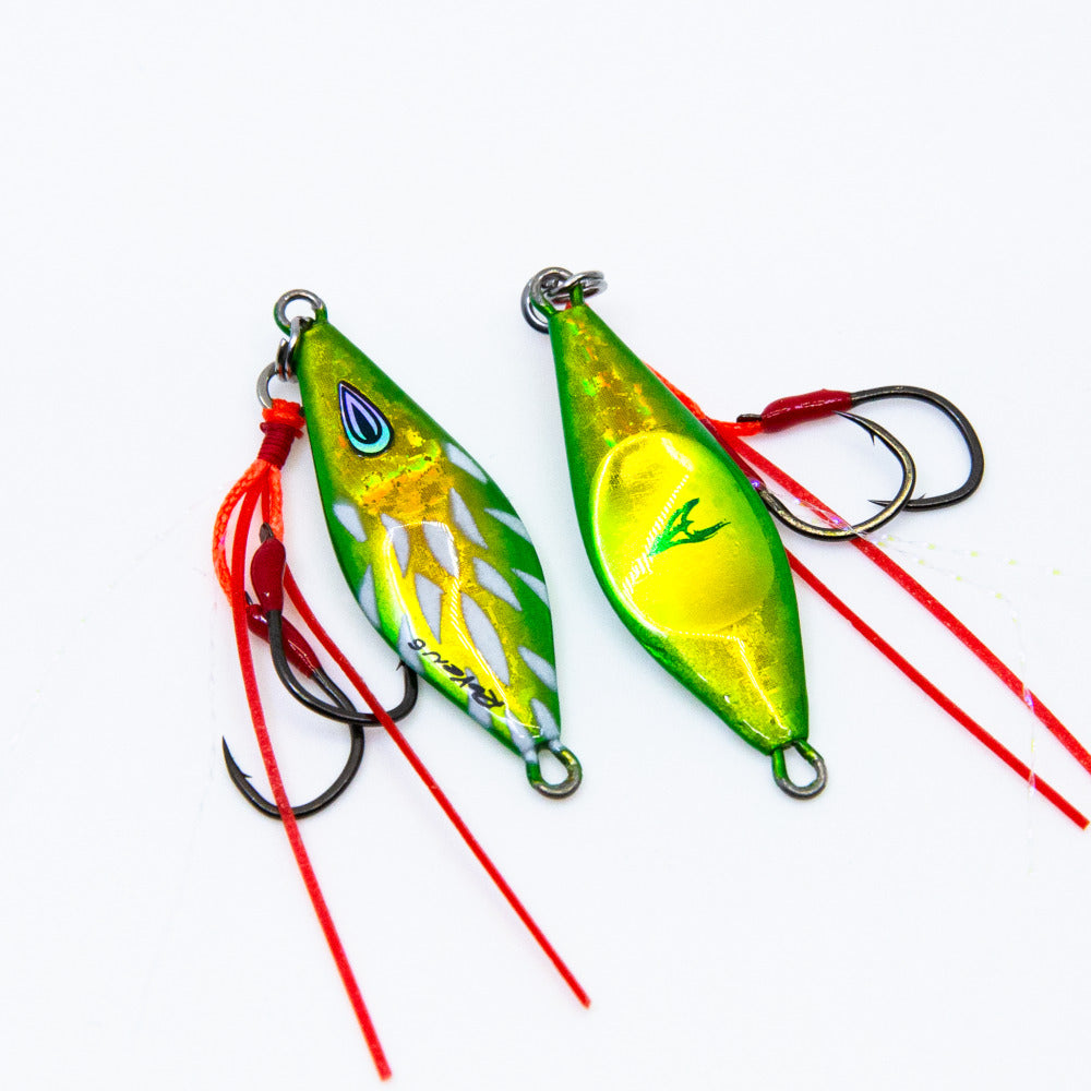 Ocean's Legacy Roven Micro Jig 6g-10g - #1 Green Gold