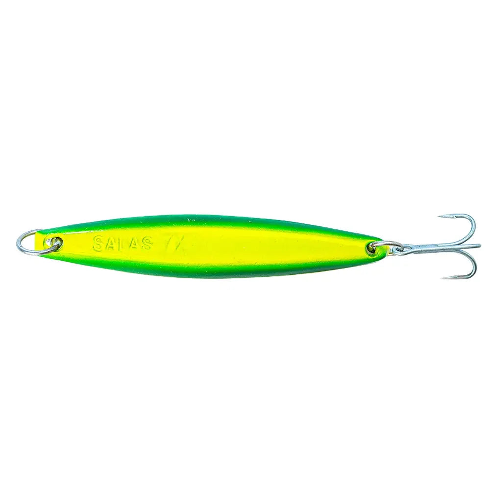 Salas 7X Light Surface Iron Jig - Green Yellow