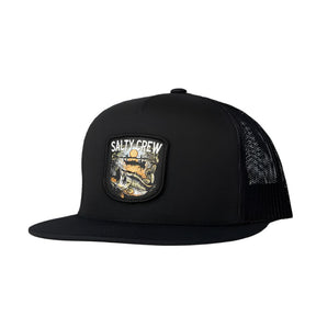 Salty Crew Striker Trucker Hats Black