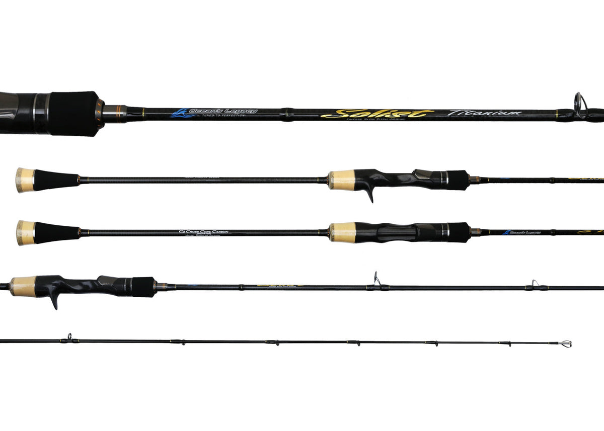 Ocean's Legacy Solist Finesse Slow Pitch Rod - Overhead