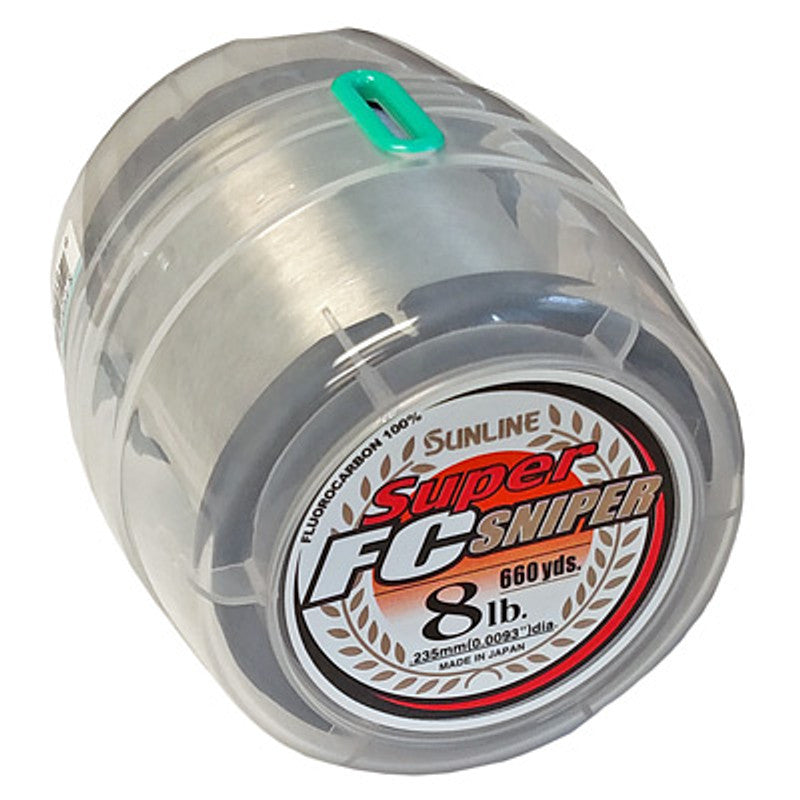  Sunline Super FC Sniper Fluorocarbon Fishing Line (Natural  Clear, 6-Pounds/200-Yards) : Sports & Outdoors