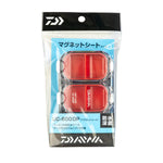 Packaged red magnetic sheet with Daiwa branding on a white background