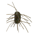 Green Pumpkin W/ Large Green & Purple Flake 