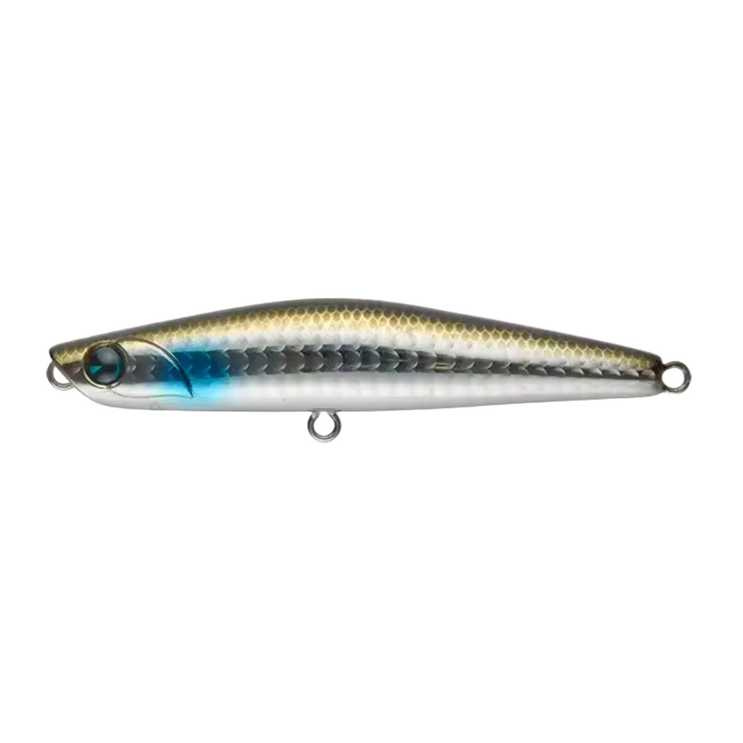 A 3D product rendering of an Ima Yoichi 99 Ballista fishing lure on a white background with text specifications and brand logo.