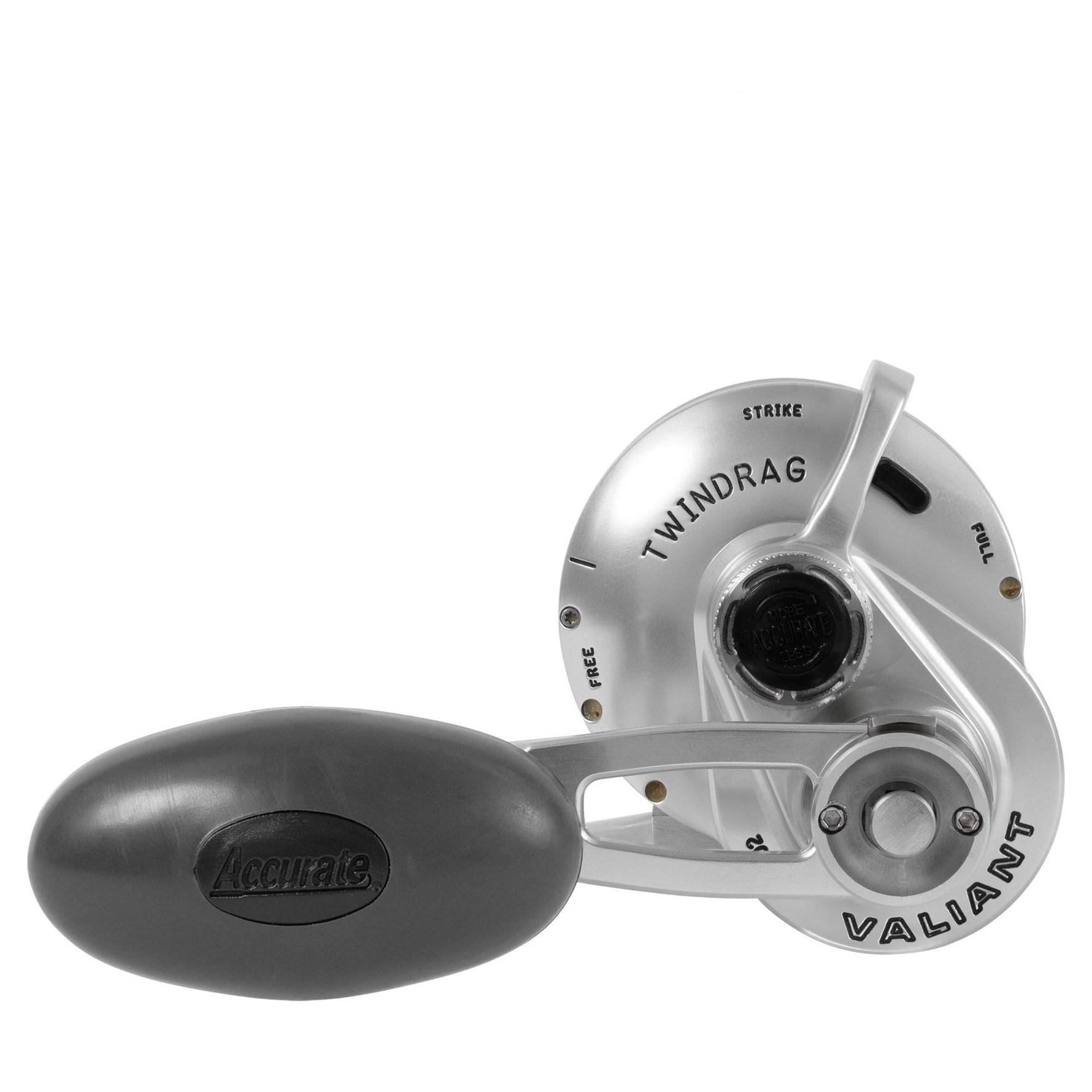 Accurate ReelsAccurate Valiant VT2 Lever Drag 2 - Speed Conventional Reels - Conventional Lever Drag Reelshandle sideVT - 2 - 500 - S