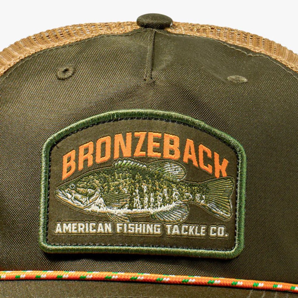 AFTCO Bronzeback Trucker Hat - Olive