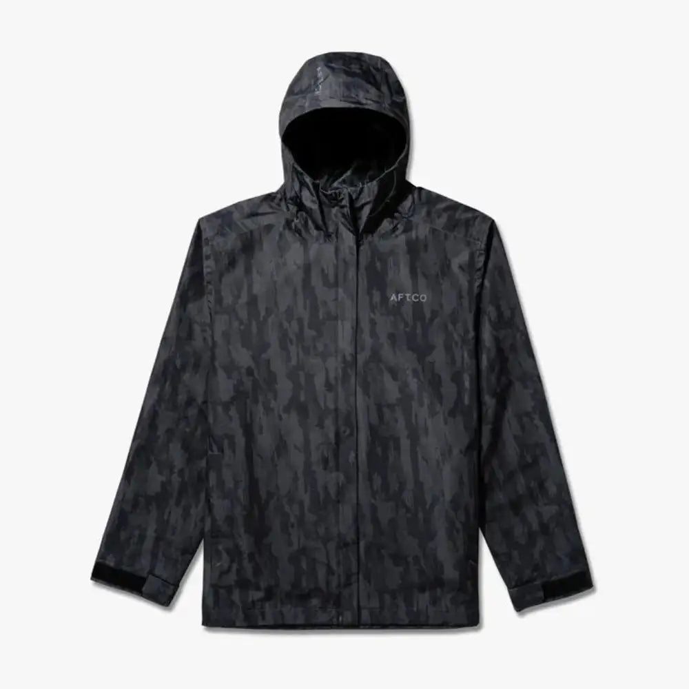 AFTCO Crossing Camo Jacket Black Current Camo