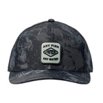AFTCO Flippin' Tech Hat - Black Storm Camo