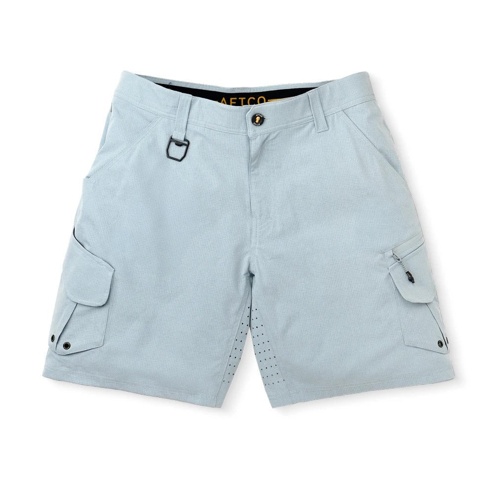 Aftco Pinnacle Fishing Shorts - Harbor Gray