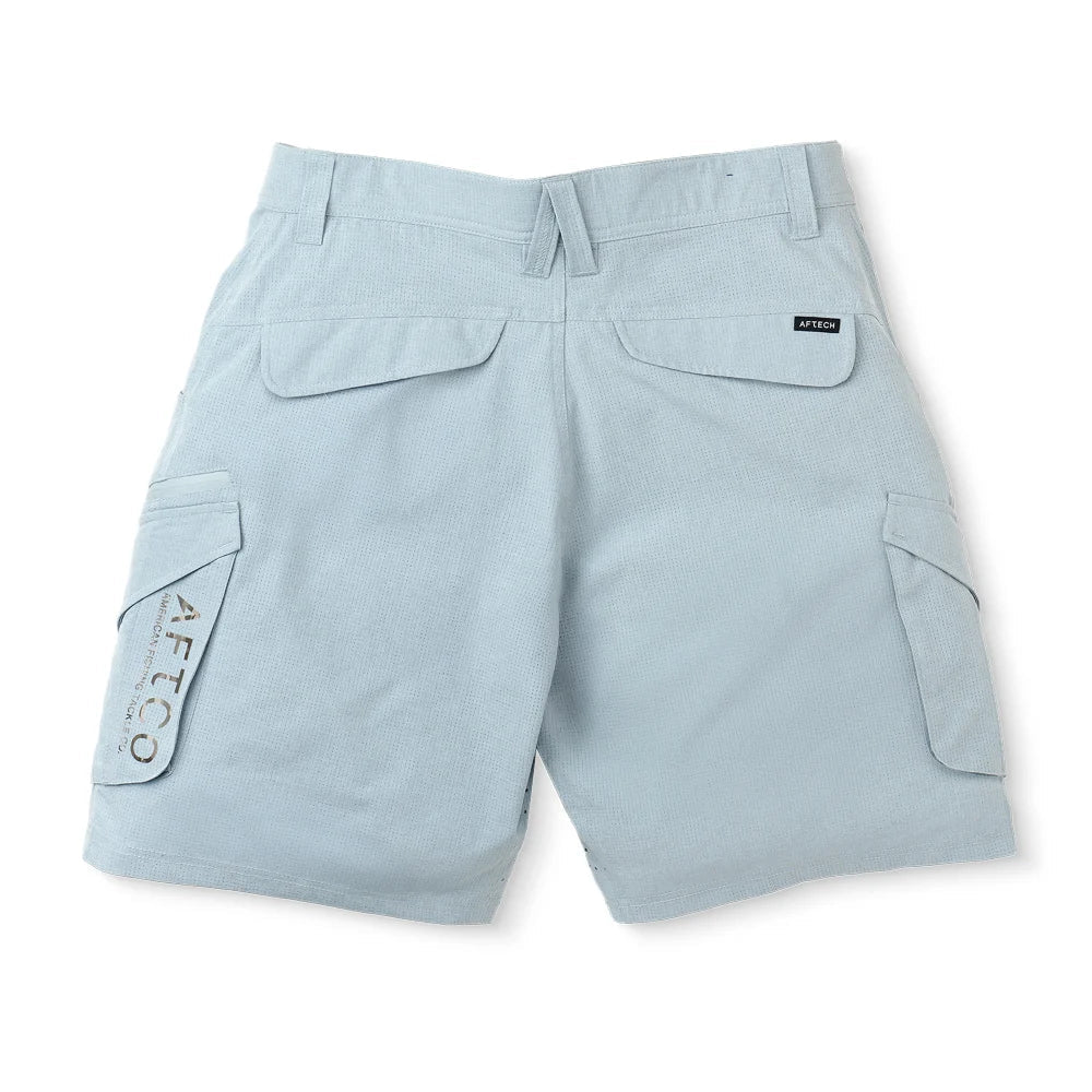 Aftco Pinnacle Fishing Shorts - Harbor Gray