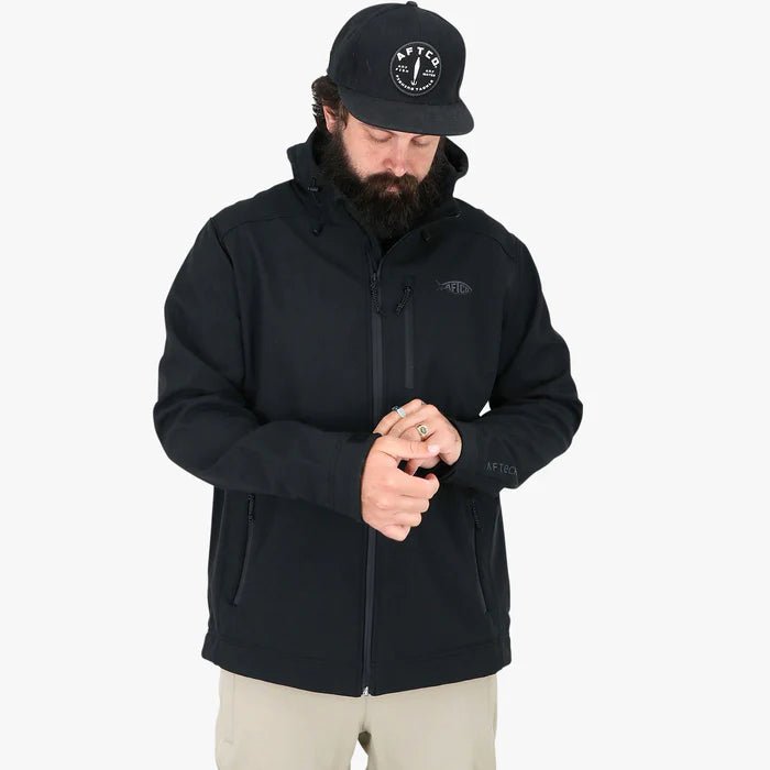 Aftco Reaper Tactical Zip Up Jacket Black