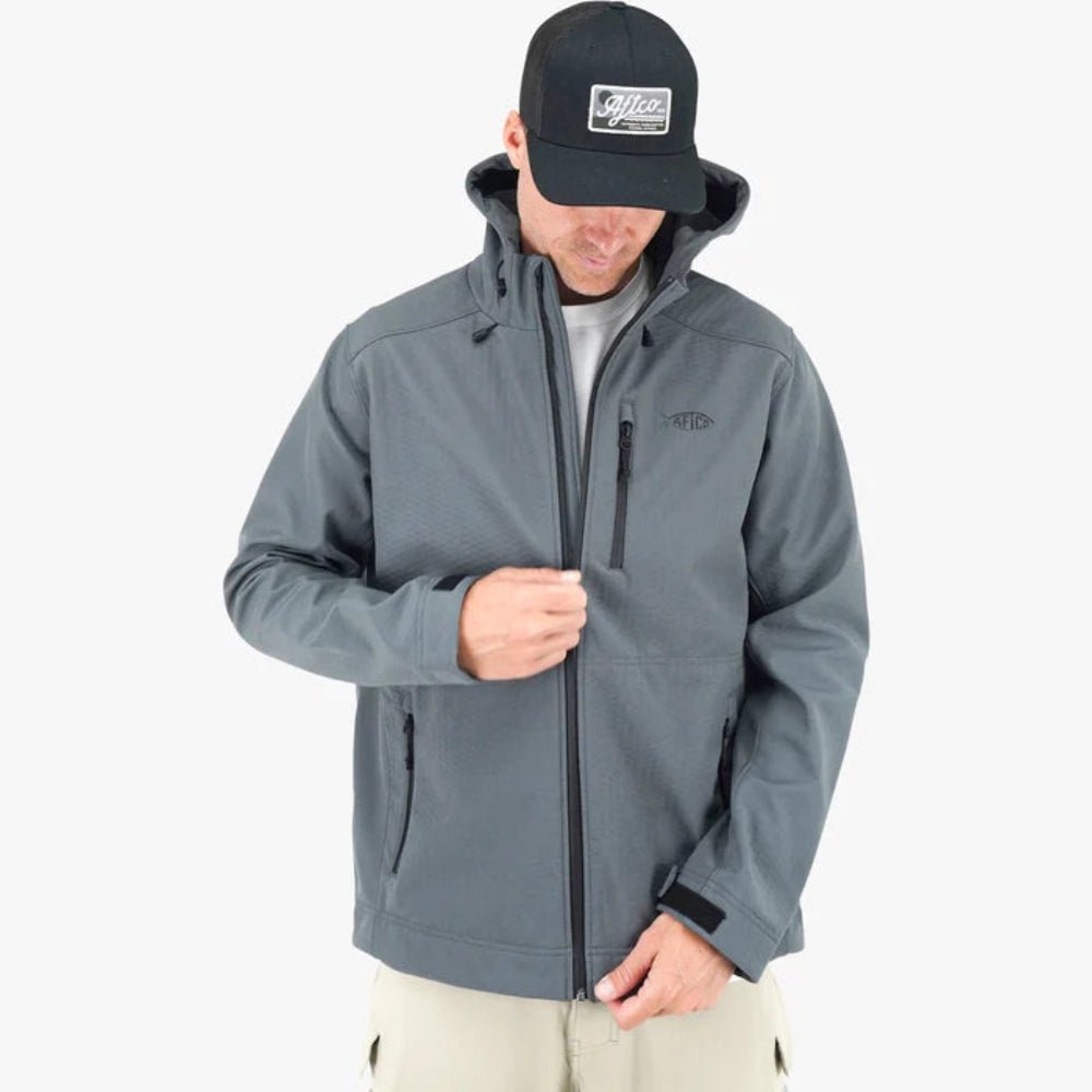 AFTCO Reaper Tactical Zip-Up Jacket Charcoal