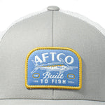AFTCO Trilogy Trucker Hat - Silver
