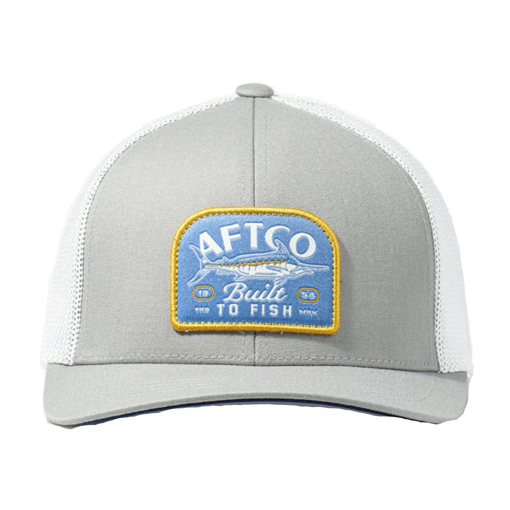 AFTCO Trilogy Trucker Hat - Silver