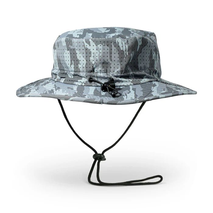 AFTCO Tropics Booney Hat - Steel Current Camo