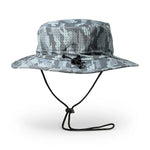 AFTCO Tropics Booney Hat - Steel Current Camo