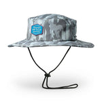 AFTCO Tropics Booney Hat - Steel Current Camo