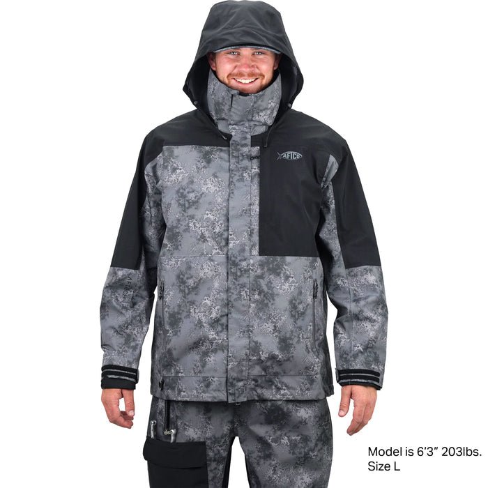 AFTCOAftco Barricade Jacket - JacketsCharcoal Acid CamoMJ35 - CHAC - L