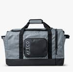 AFTCOAFTCO Boat Bags - Tackle BagsGray and black duffel bag with AFTCO logo on a white background