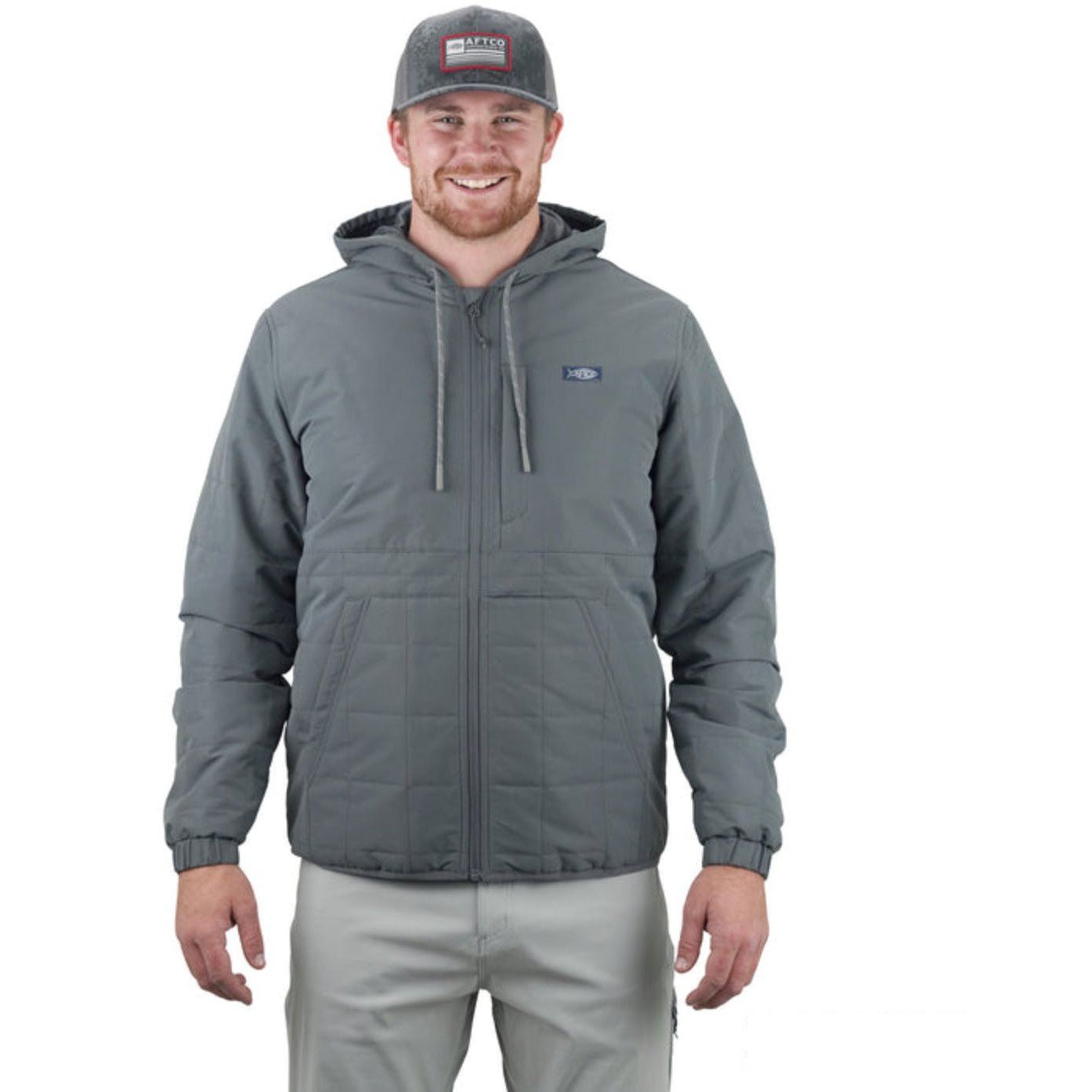 AFTCOAftco Crosswind Puff Jacket - JacketsAftco Crosswind Puff Jacket FrontMJ45 - CHR - L