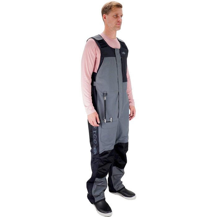 AFTCOAftco Hydronaut Waterproof Heavy - Duty Gun Metal Bib - OuterwearMB33 - GMMB33 - CHR - L