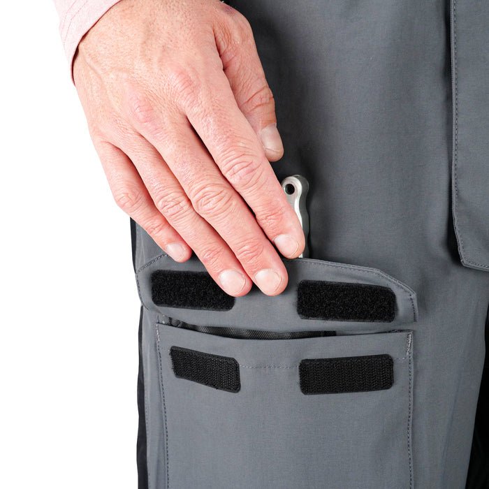 AFTCOAftco Hydronaut Waterproof Heavy - Duty Gun Metal Bib - OuterwearAftco Hydronaut Waterproof Heavy - Duty Gun Metal BibMB33 - CHR - L