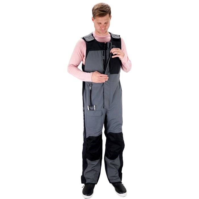 AFTCOAftco Hydronaut Waterproof Heavy - Duty Gun Metal Bib - OuterwearMB33 - GUNMB33 - CHR - L