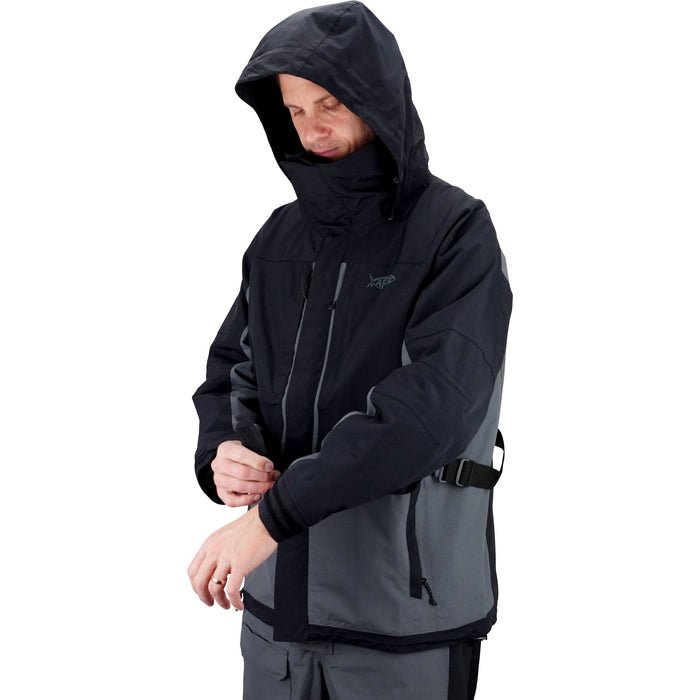 AFTCOAftco Hyrdronaut Waterproof Heavy - Duty Gun Metal Jacket - JacketsMJ33 GunmetalMJ33 - GM - L