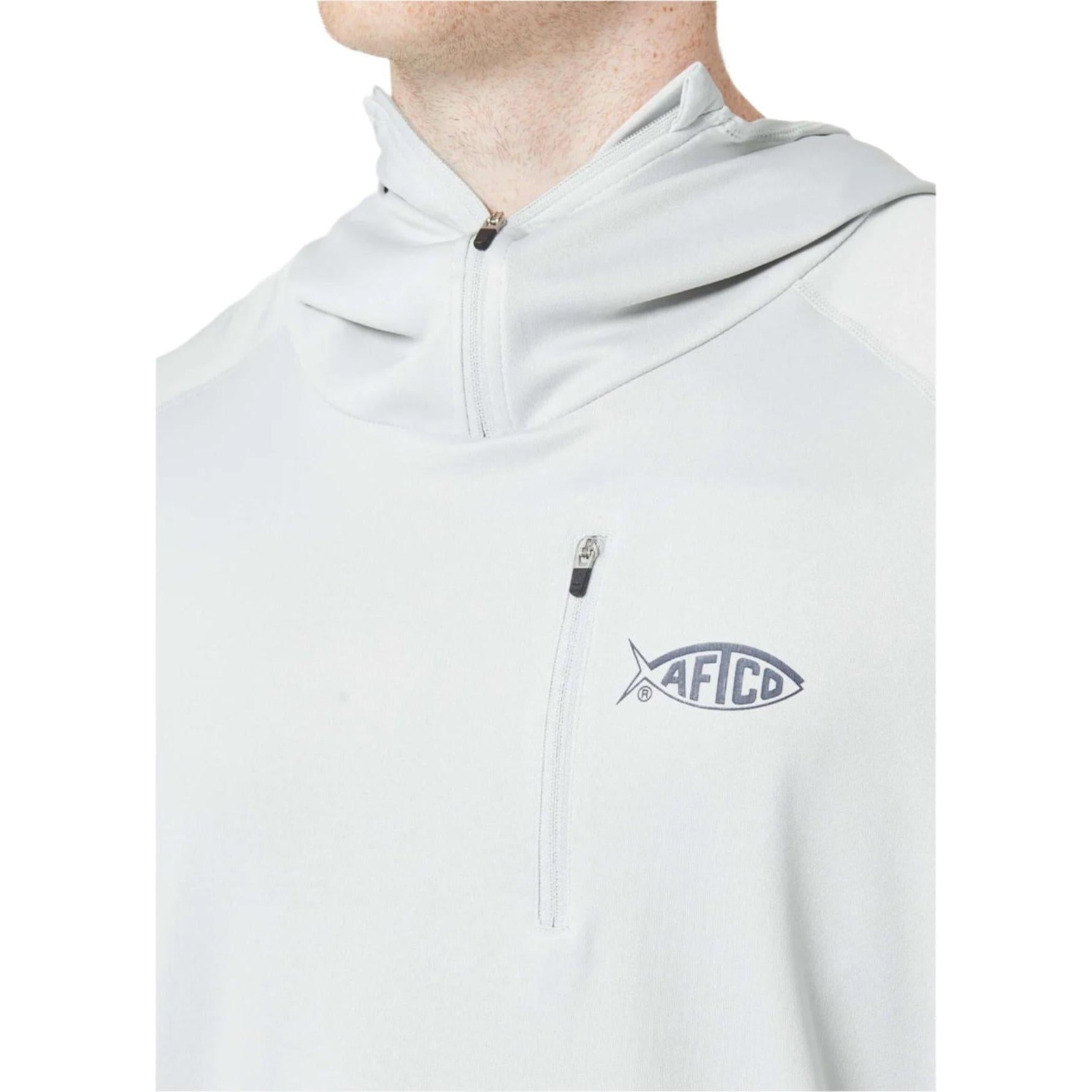 AFTCOAftco Jason Christine Hoodie Gray - Apparelclose upM63127 - M