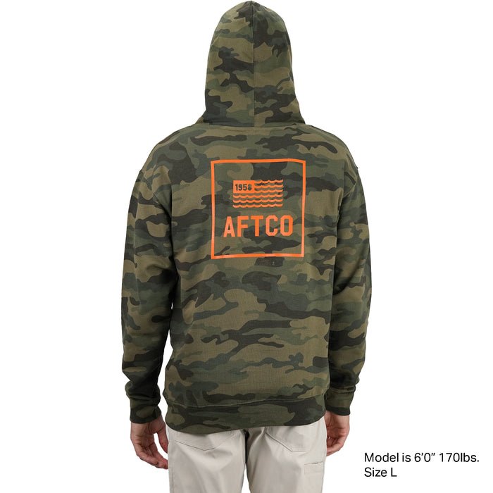 AFTCOAftco Jumbo Camo Pullover Hoodie - SweatshirtAftco Jumbo Camo Pullover Hoodie FCAMMFP4214 - FCAM - M