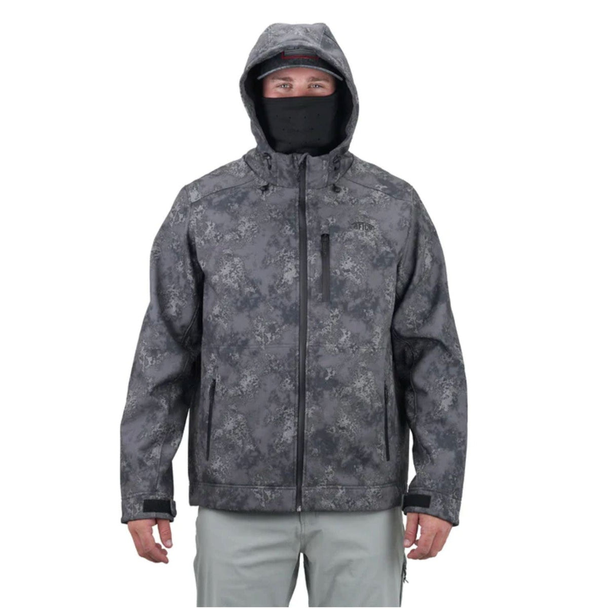 AFTCOAftco Reaper Tactical Zip Up Jacket Charcoal Acid Camo - JacketsMJ40 - CHACMJ40 - CHAC - M