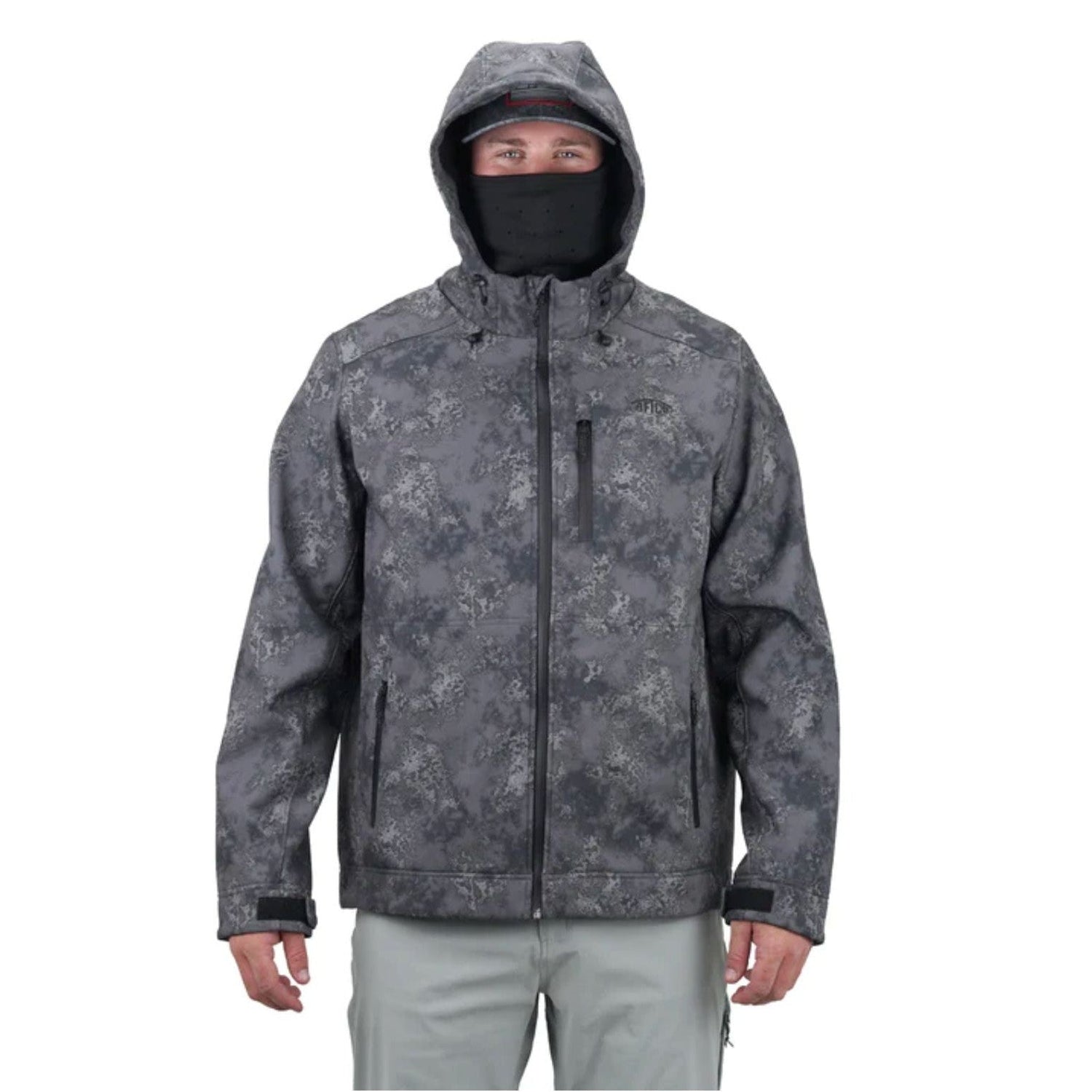 AFTCOAftco Reaper Tactical Zip Up Jacket Charcoal Acid Camo - JacketsMJ40 - CHACMJ40 - CHAC - M