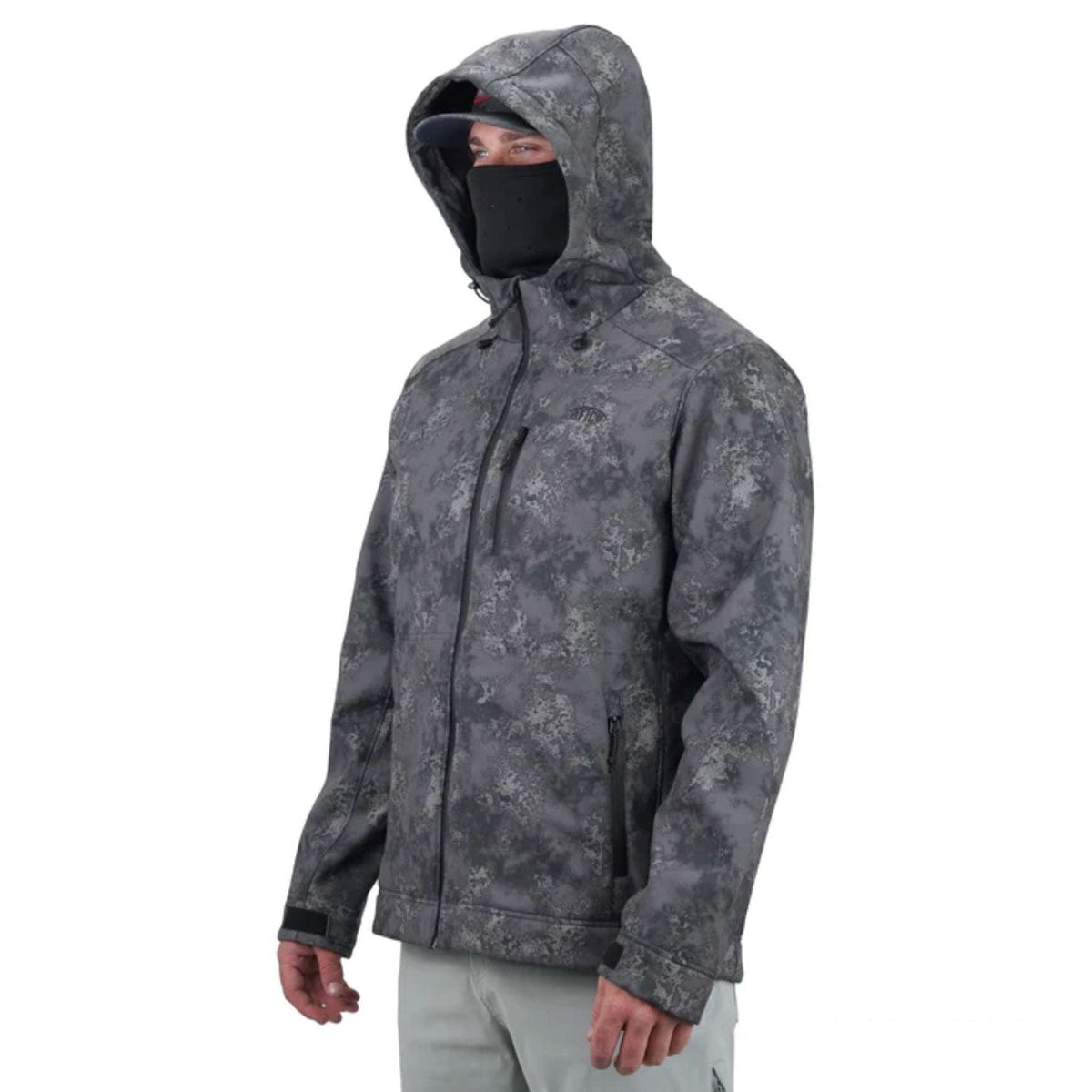 AFTCOAftco Reaper Tactical Zip Up Jacket Charcoal Acid Camo - JacketsMJ40 CHACMJ40 - CHAC - M