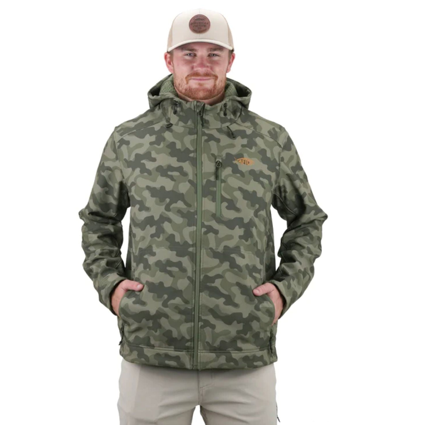 Aftco Reaper Tactical Zip Up Jacket Green OG Camo Jackets – Tackle