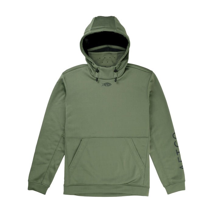 AFTCOAftco Reaper Technical Fleece Hoodie - SweatshirtMF4172 Deep GreenMF4172 - DPGN - M