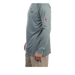 AFTCOJason Christie Hooded LS Performance Shirt - ApparelsideM63127 - STL - M