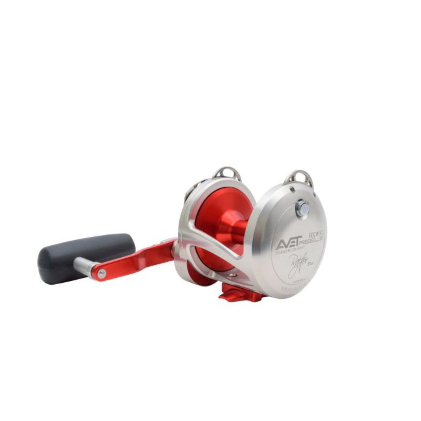 AvetAvet HXW Raptor Plus Non - MC - Conventional Lever Drag Reelsavet hxw Raptor silver/red PLUS2015687702