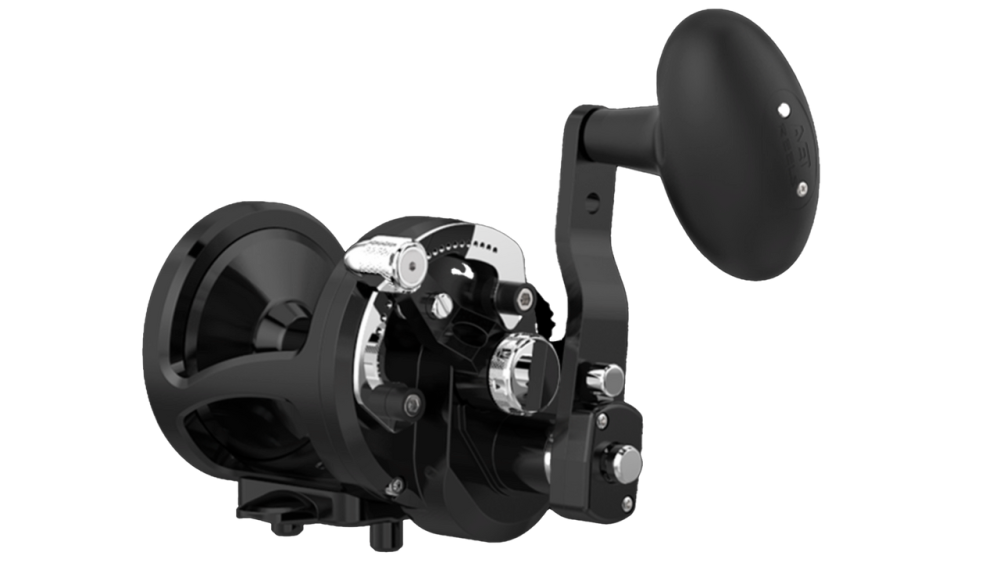AvetAvet MXL6/3 Raptor Plus MC 2 Speed Reels - Conventional Lever Drag ReelsBlack MXL 6/3 Raptor Plus MCMXL6/3RAPMC - PLUS - BLK