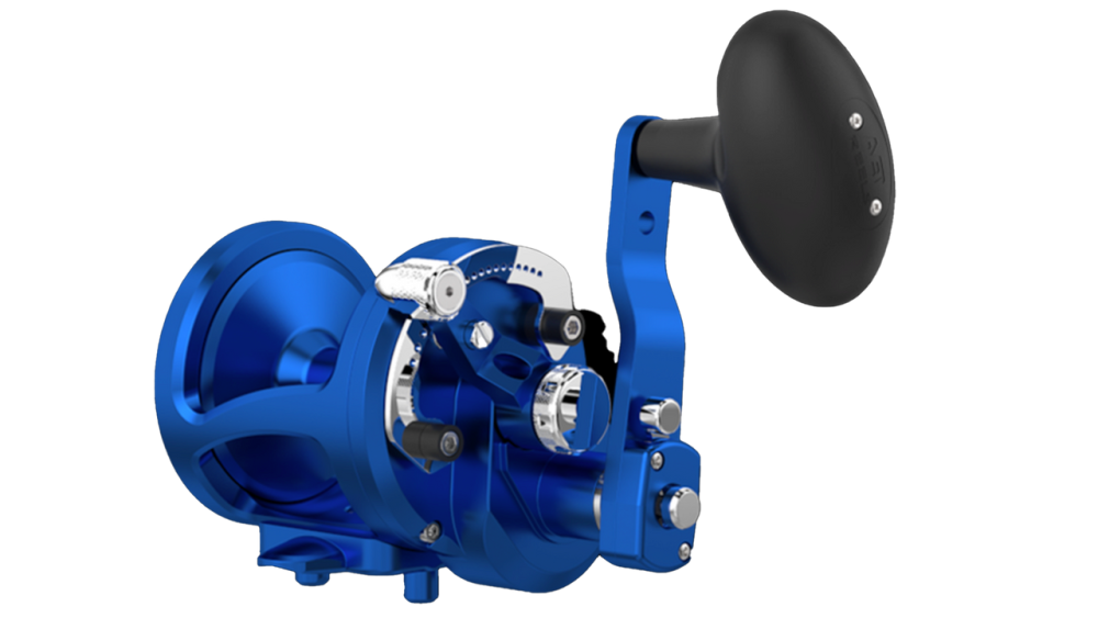 AvetAvet MXL6/3 Raptor Plus MC 2 Speed Reels - Conventional Lever Drag ReelsBlue MXL 6/3 Raptor Plus MCMXL6/3RAPMC - PLUS - BLU