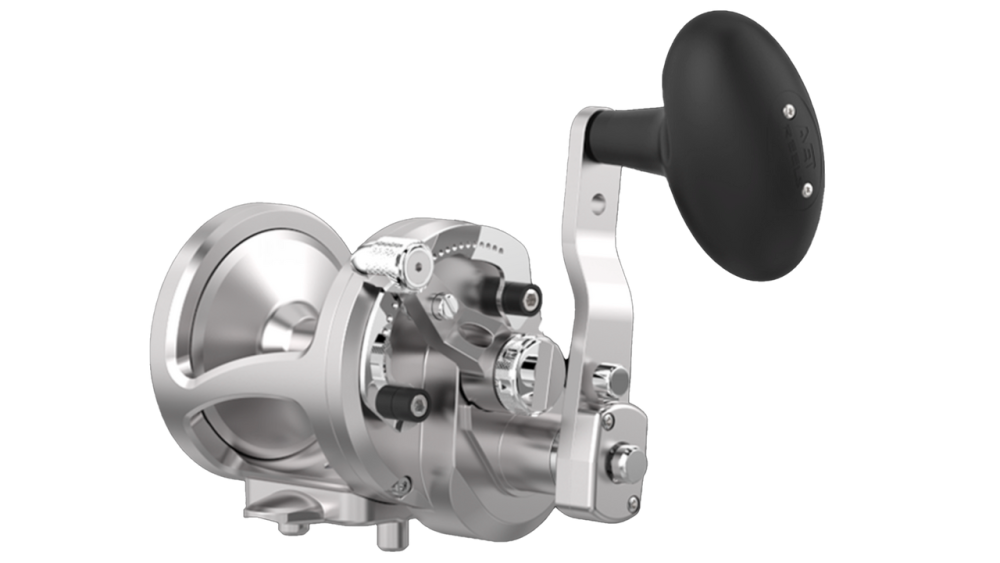 AvetAvet MXL6/3 Raptor Plus MC 2 Speed Reels - Conventional Lever Drag ReelsSilver MXL 6/3 Raptor Plus MCMXL6/3RAPMC - PLUS - SIL