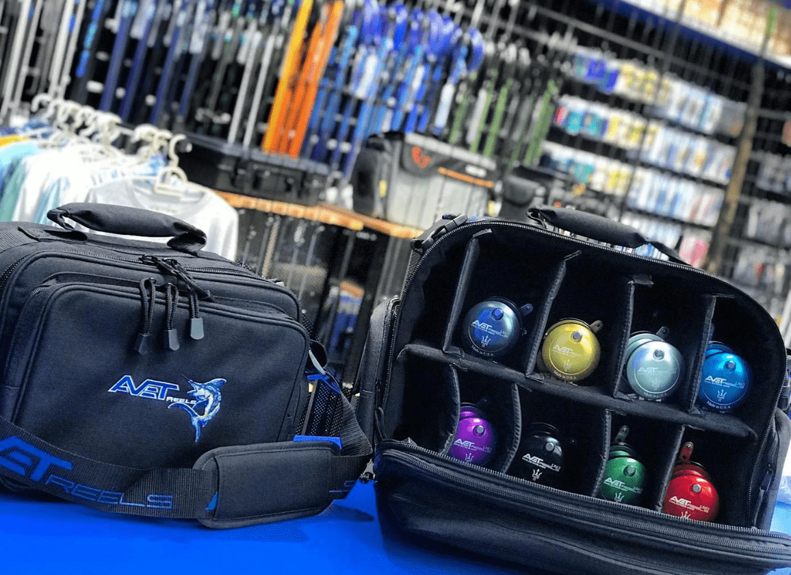 Avet Reel Bags – Padded Nylon Cases for Travel & Storage – Tackle Express