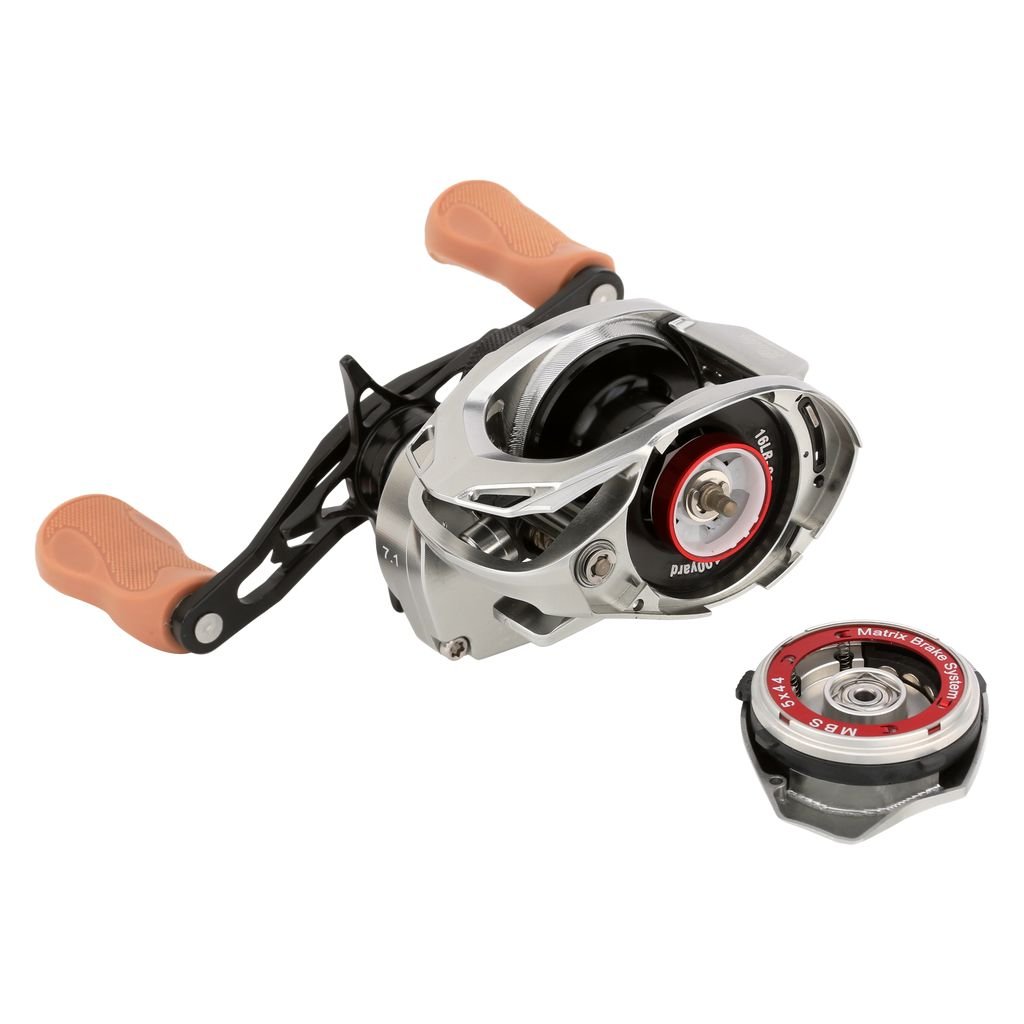 BatesBates Hundo Casting Reel - Casting ReelsBates Hundo Reel Open side plateBATES - HUNDO - RH - 7.1:1