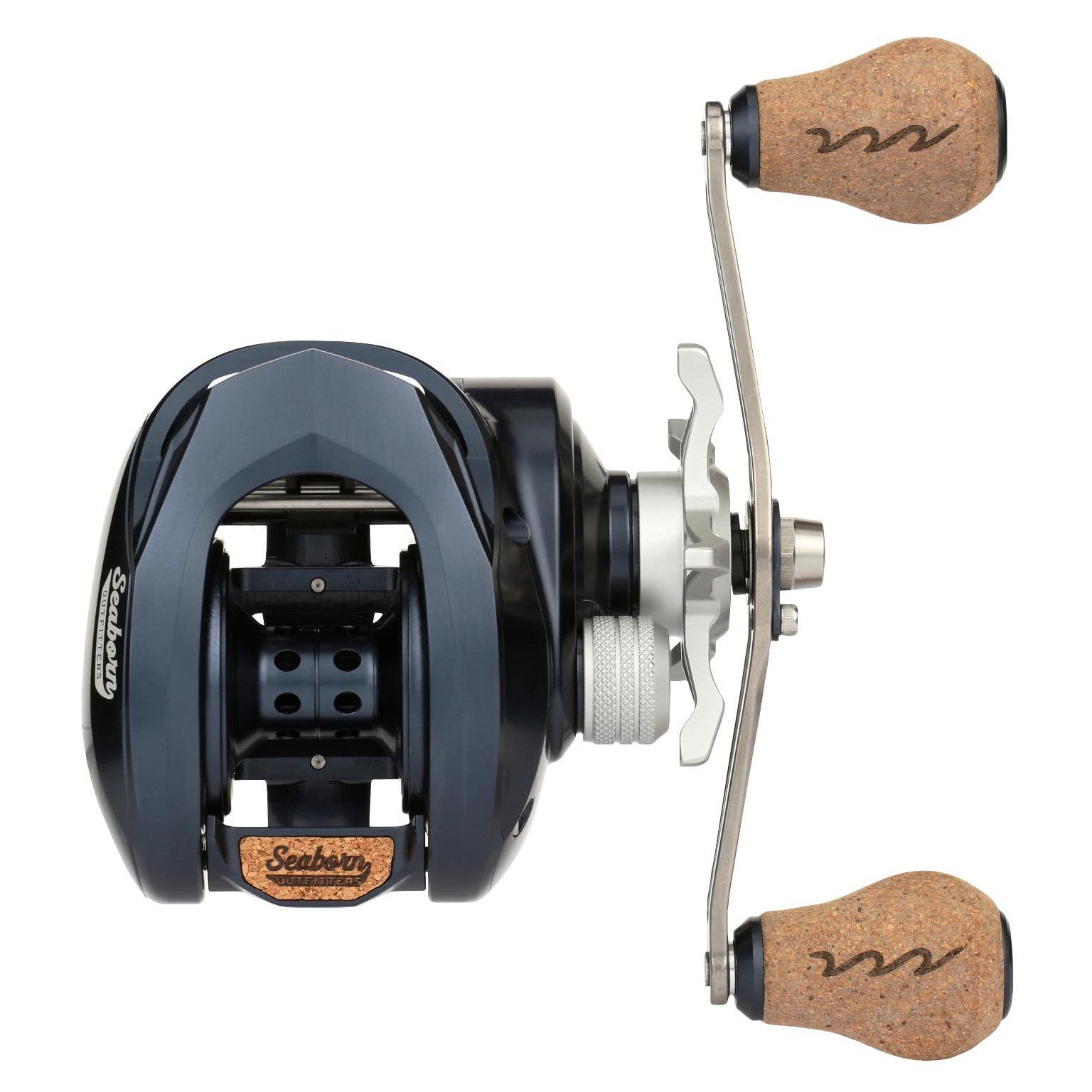 BatesBates Seaborn Salty 150 Casting Reel - Casting ReelsBates Salty Casting Reel TopBATES - SALTY - RH - NB - 63
