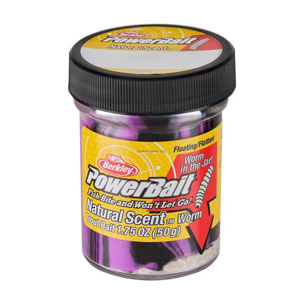 BerkleyBerkley Powerbait Trout Bait 1.75oz Jar - Dough BaitsTequila Sunrise Garlic Worm1522045