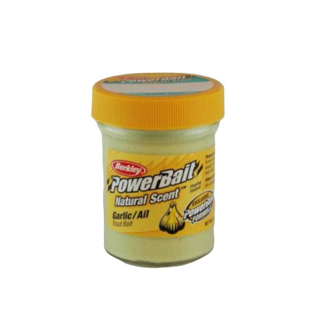 BerkleyBerkley Powerbait Trout Bait 1.75oz Jar - Dough BaitsGarlicBRK404