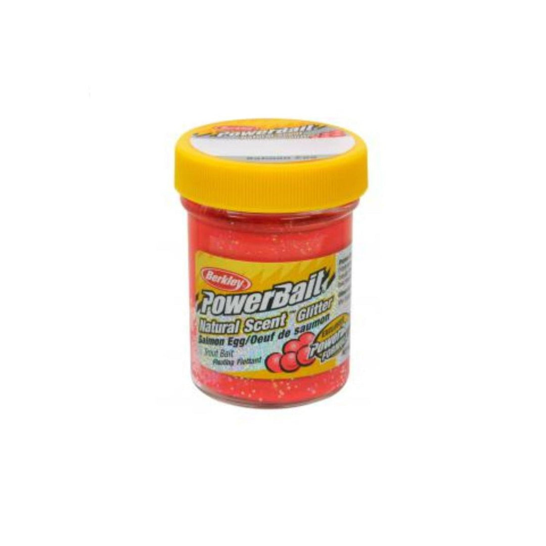 BerkleyBerkley Powerbait Trout Bait 1.75oz Jar - Dough BaitsSalmon Egg RedBRK406