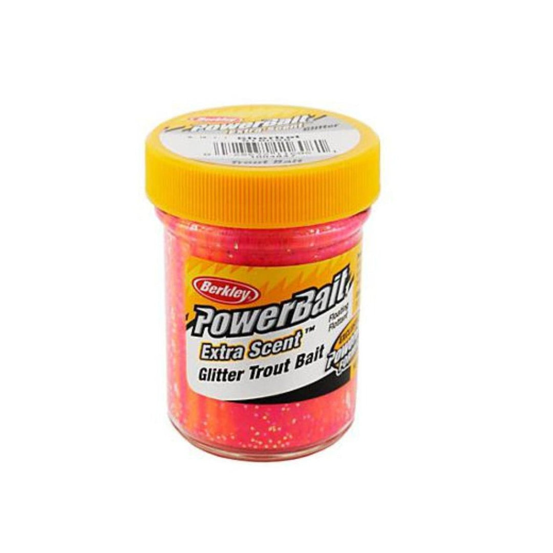 BerkleyBerkley Powerbait Trout Bait 1.75oz Jar - Dough BaitsGlitter SherbertBRK422