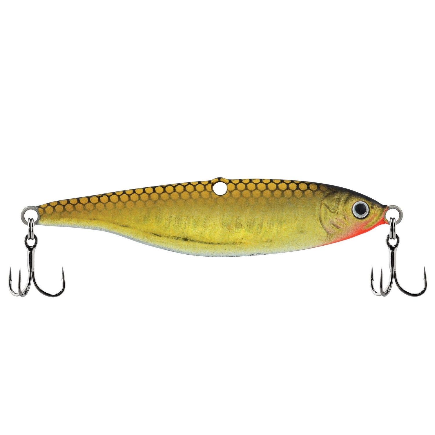 BerkleyBerkley Vibrato Jigging Lure - SpoonsNatural Golden ShinerBHBVB - 004 - NGS