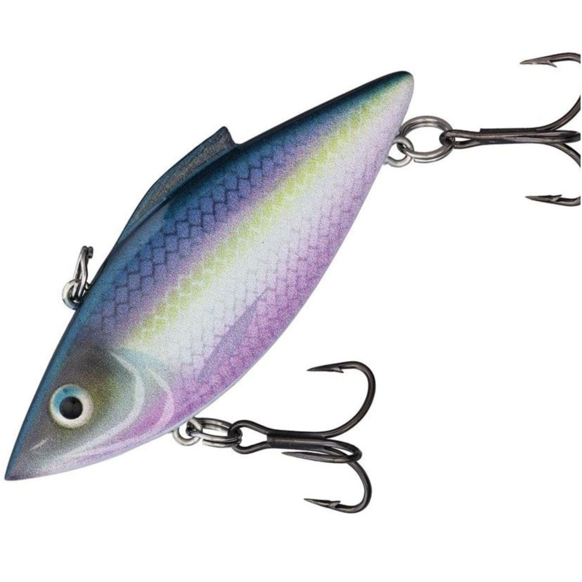 Bill Lewis Rat-L-Trap Lipless Crankbait (1/2oz) Chrome/ Half BLK@ Half Blue Bill Lewis Rat-L-Trap Lipless Crankbait (1/2oz) Chrome/ Half BLK@ Half Blue